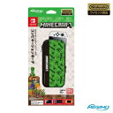 【中古】 Nintendo Switchファミリー対応コンビネーションポーチ マインクラフト クリーパー