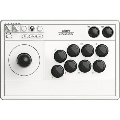 【中古】 【Xbox Series X,S,One/PC対応】8BitDo Arcade Stick for Xbox White