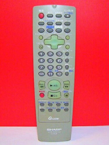 【中古】 シャープ ビデオ・DVD・CDリモコン NA525JD