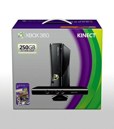 【中古】 Xbox 360 250GB + Kinect