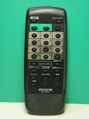 【中古】 アイワ テレビリモコン RC-6VT07