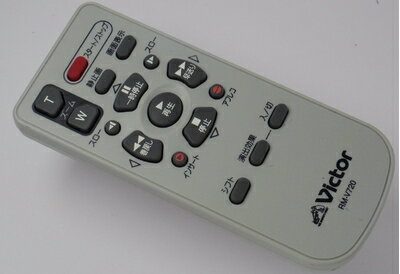 【中古】 ビクター ビデオカメラリモコン RM-V720
