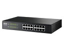 【中古】 I-O DATA EEE技術採用 1000BASE-T対応 16ポートスイッチングハブ ブラック ETG-ESH16NA