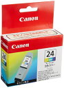 【中古】 Canon キヤノン 純正 インクカートリッジ BCI-24 Color 3色カラー BCI-24CLR