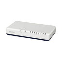 【中古】 バッファロー BUFFALO Giga対応 プラスチック筐体 AC電源 8ポート LSW6-GT-8EPL/WH ホワイト スイッチングハブ ローコス...