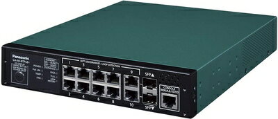 【中古】 パナソニックLSネットワークス PN260893H 10ポート PoE給電スイッチングハブ GA-MLi8TPoE+ 【中古】 パナソニックLSネットワークス PN260893H 10ポート PoE給電スイッチングハブ GA-MLi8TPoE+