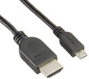 【中古】 OHM Audiocom MHLケーブル 1M VIS-C10MH-K(2)