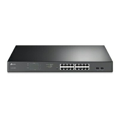 【中古】 TP-LINK TL-SG1218MPE JetStream 16-Port Gigabit Easy Smart PoE/PoE+ Switch