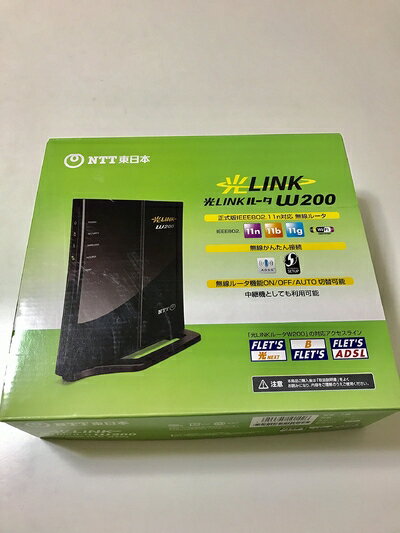 【中古】 東日本電信電話(NTT東日本) 光LINKルータ W200