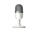 【中古】 Razer Seiren Mini コンデンサーマイク 超コンパクト設計 ゲーミングマイク USB マイク 配信用 単一指向性 クリアサウンド Mercury White RZ19-03450300-R3M1