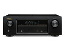 【中古】 Denon AVサラウンドレシーバー 7.2ch Wi-Fi/Bluetoothワイヤレス/ハイレゾ音源対応 ブラック AVR-X1100W-K