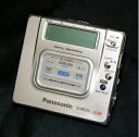 【中古】 Panasonic パナソニック SJ-MR220-S シルバー ポータブルMDレコーダー MDLP対応 (MD録音再生兼用機/録再/MDプレーヤー)