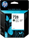 【中古】 日本HP HP728 インクカートリッジ ブラック69ml F9J64A