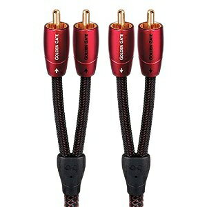 【中古】 audioquest オーディオクエスト インターコネクト RCAケーブル ゴールデンゲート GoldenGate 1m GOL/1M/RCA