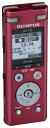 【中古】 OLYMPUS ICレコーダー VoiceTrek 4GB MicroSD対応 DM-720 レッド DM-720 RED