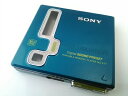 【中古】 MZ-E77 ブルー SONY ポータブルMDプレーヤー