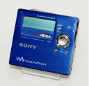【中古】 SONY ソニー MZ-R909 ブルー ポータブルMDレコーダー (MDLP対応/録音/再生兼用機/録再/レコーディングウォークマン)