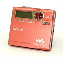 【中古】 SONY ソニー MZ-R910-P ピンク ポータブルMDレコーダー(MD録音再生兼用機/MDウォークマン) MDLP対応