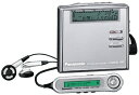 【中古】 パナソニック ポータブルMDレコーダー シルバー SJ-MR230-S