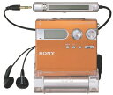 【中古】 SONY MZ-N910 D MDウォークマン (オレンジ)