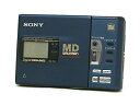 【中古】 SONY ソニー MZ-R30-L ブルー ポータブルMDレコーダー(録音/再生兼用機/録再/MDウォークマン)