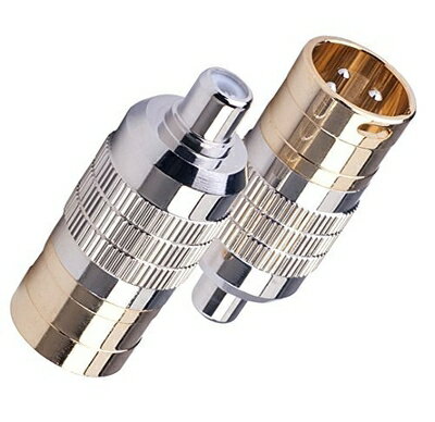 【中古】 Cardas Audio クリアオス XLR - メス RCAアダプター (CGA MXLR-FRCA) - 2個 (1ペア)