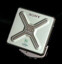 【中古】 SONY ソニー MZ-E44(S) シルバー×グリーン ポータブルMDプレーヤー MDLP非対応 (MD再生専用機/MDウォークマン)