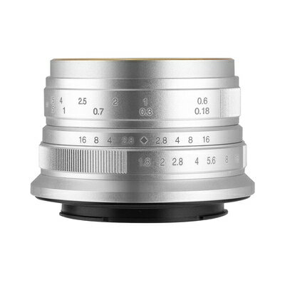 SONY - 【中古】 七工匠 7artisans 25ES 25mm F1.8 Eマウント ソニーE APS-C シルバー レンズ