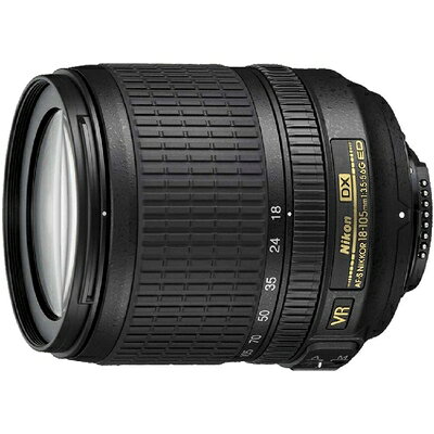 【商品名】Nikon AF-S DX NIKKOR 18-105mm f/3.5-5.6G ED VR Lens（中古品）中古品の特性上、外箱,取り扱い説明書等は基本的には付属いたしません。商品として問題があるものではございません、動作確認済みとなります。商品名に【付属、特典、○○付き、ダウンロードコード】等の記載があっても中古品の場合は基本的にこれらは付属致しません。当店の中古品につきましては商品チェックの上、動作に問題がないものを取り扱っております。ご安心いただきました上でご購入ください。保証等の記載がある場合がございますが、中古品となりますためメーカー保証の対象外となります。あらかじめご承知おきください。【ご注文〜発送完了までの流れ】ご注文は24時間365日受け付けております。当店から商品発送後に発送通知メールが送信されます。発送までの期間といたしましては、ご決済完了後より2〜5営業日程度となります。【ご注意事項】当店はお客様都合によるご注文・ご決済後のキャンセル・返品はお受けしておりません。ご承知おきのうえご注文をお願いいたします。当店は一部商品を他モール等と併売させていただいております。完売の際はご連絡させていただきます。予めご承知おきのほどお願いいたします。掲載されております画像はイメージとなります。実際の商品とは色味・付属品等が異なる場合がございますため、予めご承知おきください。