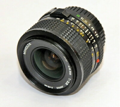 【中古】 Minolta MF レンズ NewMD 28mm F2.8