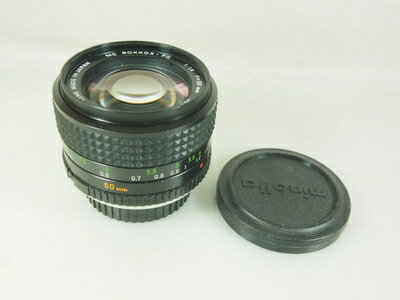 【中古】 Minolta MF レンズ MC PG 50mm F1.4