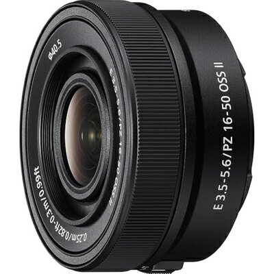 【中古】 SONY(ソニー) 標準パワーズームレンズ APS-C E PZ 16-50mm F3.5-5.6 OSS II デジタル一眼カメラα[Eマウント]用 純正レンズ SELP16502
