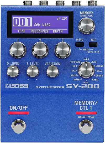 【商品名】BOSS SY-200（中古品）中古品の特性上、外箱,取り扱い説明書等は基本的には付属いたしません。商品として問題があるものではございません、使用可能品となります。また、商品名に【付属、○○付き、特典】等の記載があっても中古品の場合は基本的にこれらは付属致しません。当店の中古品につきましては商品チェックの上、動作に問題がないものを取り扱っております。ご安心いただきました上でご購入ください。保証等の記載がある場合がございますが、中古品となりますためメーカー保証の対象外となります。あらかじめご承知おきください。【ご注文〜発送完了までの流れ】ご注文は24時間365日受け付けております。当店から商品発送後に発送通知メールが送信されます。発送までの期間といたしましては、ご決済完了後より2〜5営業日程度となります。【ご注意事項】当店はお客様都合によるご注文・ご決済後のキャンセル・返品はお受けしておりません。ご承知おきのうえご注文をお願いいたします。当店は一部商品を他モール等と併売させていただいております。完売の際はご連絡させていただきます。予めご承知おきのほどお願いいたします。掲載されております画像はイメージとなります。実際の商品とは色味・付属品等が異なる場合がございますため、予めご承知おきください。