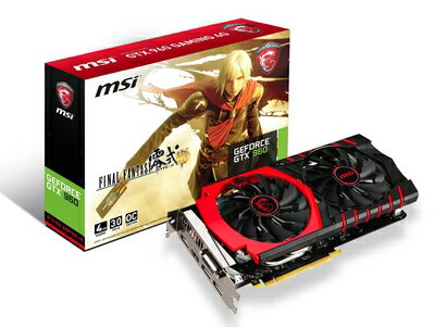 【中古】 MSI GTX 960 GAMING 4G FFTZ 『Twin Frozr V/OCモデル』 グラフィックスボード VD5846
