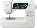 【中古】 ジャノメ(JANOME) コンピュータ ミシン ワイドテーブル・【商品説明】DVD付き JN810 ホワイト