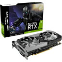 【中古】 玄人志向 NVIDIA GeForce RTX2060 搭載 グラフィックボード GDDR6 12GB GALAKURO GAMINGモデル GG-RTX2060-E12GB/DF ブラック
