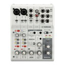 【中古】 ホワイト 6チャンネル ライブストリーミングミキサー/USBインターフェース IOS/Mac/PC用
