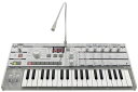 【中古】 KORG コルグ アナログ モデリング シンセサイザー microKORG Crystal 20周年記念モデル ボコーダー 電池駆動可 37鍵 マイク付属(2)