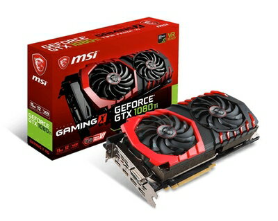 【中古】 MSI オリジナルクーリングシステム TWIN FROZR VI 搭載 グラフィックスカード GEFORCE GTX 1080 TI GAMING X 11G