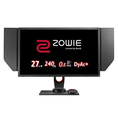 【中古】 BenQ ゲーミングモニター ZOWIE XL2746S(フルHD/27型/TN/240Hz/0.5ms/DyAc+/Black eQualizer/S.Switch/HDMIx2/DP/DVI) 【中古】 BenQ ゲーミングモニター ZOWIE XL2746S(フルHD/27型/TN/240Hz/0.5ms/DyAc+/Black eQualizer/S.Switch/HDMIx2/DP/DVI)