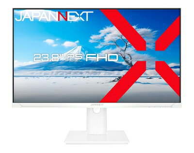 ����š� JAPANNEXT 23.8����� ��˥��� �ե�HD 1920x1080������ IPS �ǥ����ץ쥤 (HDMI/���ԡ�������¢/�⤵Ĵ��/��ž(�ԥܥå�)��ǽ/VESA�б�/�֥롼�饤�ȥ��å�) JN-IPS2381FHDR-HSP-W