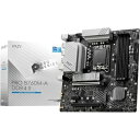 【中古】 MSIマザーボード PRO B760M-A DDR4 II 第14/13/12世代Intel CPU(LGA1700) 【白い自作PCで快適ゲーム】 ...