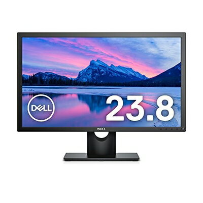 【中古】 Dell モニター 23.8インチ E2418HN(間交換/CIE1976 87%/広視野角/フルHD/IPS非光沢/ブルーライト軽減/フリッカーフリー/HDMI,D-Sub15ピン)