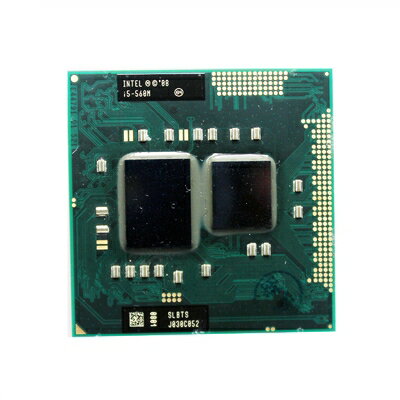 【中古】 Intel Core i5-560M SLBTS 2.66GHz 3MB デュアルコア モバイルCPUプロセッサー Socket G1 988ピン