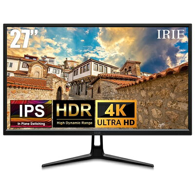 【中古】 FFF モニター 27インチ ディスプレイ 4K IPS 60Hz HDR sRGB99% 3840×2160 HDMI ブルーライト 日本メーカー FFF-LD27P2