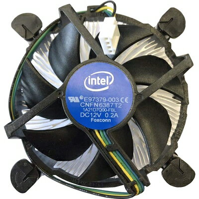 【中古】 インテルE97379-003 Core i3/i5/i7 ソケット1150/1155/1156 デスクトップPCコンピュータ用アルミヒートシンクと3.5インチのファン付き4ピンコネクタCPUクーラー 【中古】 インテルE97379-003 Core i3/i5/i7 ソケット1150/1155/1156 デスクトップPCコンピュータ用アルミヒートシンクと3.5インチのファン付き4ピンコネクタCPUクーラー