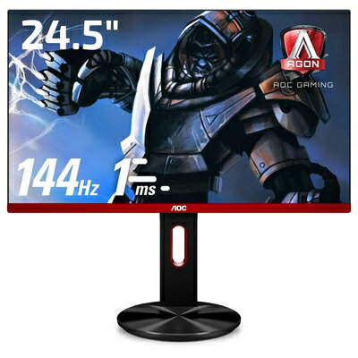 【中古】 AOC ゲーミング モニター AGON G2590PX/11 (24.5インチ/144Hz/1ms/TNパネル/HDMI×2 DP×1)