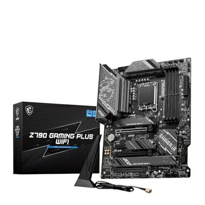 【中古】 MSI Z790 GAMING PLUS WIFI intel 第14・13・12世代 Coreプロセッサ対応 LGA1700 DDR5 ATX マザーボード MB6471
