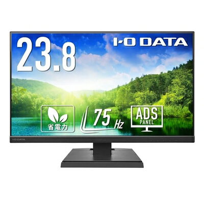 【中古】 I-O DATA アイ・オー・データ 3辺フレームレス&広視野角ADSパネル 23.8型ワイド液晶ディスプレイ ブラック LCD-A241DBX