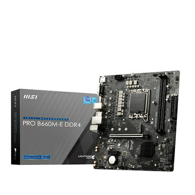 【中古】 MSI PRO B660M-E DDR4 マザーボード